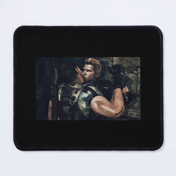 Item preview, Chris And Wesker Kissing designed and sold by KanteMcHexan.