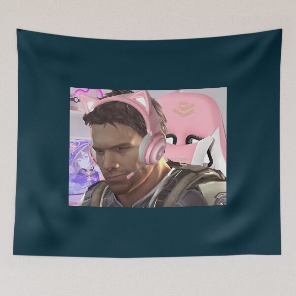 Item preview, Chris Redfield Egirl Sticker designed and sold by KanteMcHexan.