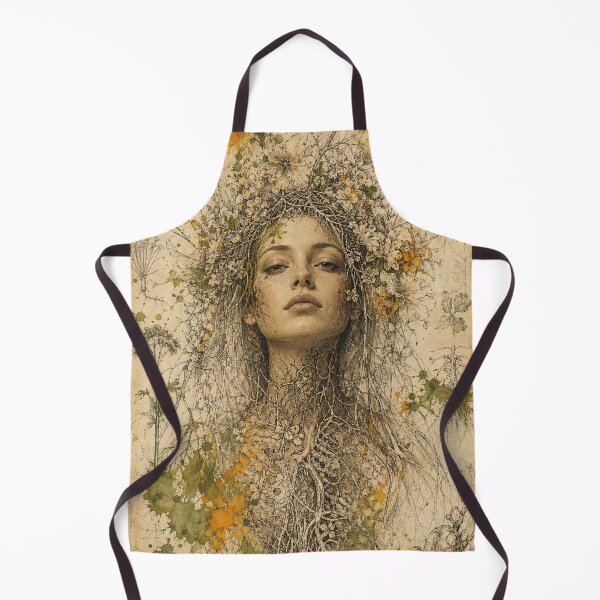 Item preview, Rooted Soul – Botanical Anatomy Portrait designed and sold by lbm68.