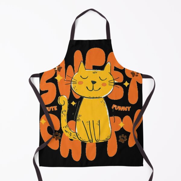 Item preview, Sweet Catty – Cute Funny Yellow Cat Illustration designed and sold by GenZFashion000.