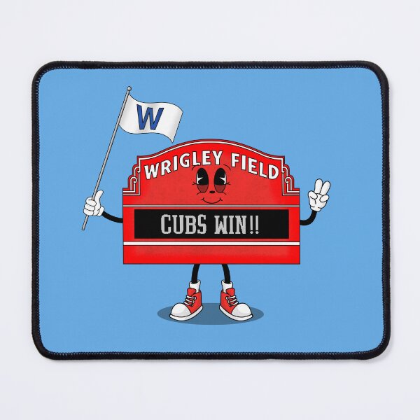 Item preview, Cubs Win W Flag – Wrigley Field Sign Mascot Retro Graphic designed and sold by carolineduvivier.