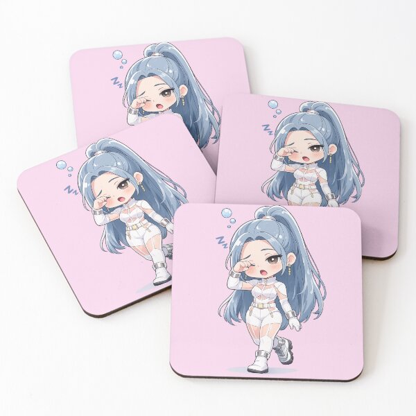 Item preview, Hyebela Chibi Anime Girl – Éthos Elegant Kawaii Idol Character designed and sold by KIKABUM.