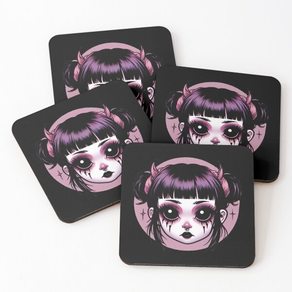 Item preview, Horned Pigtail designed and sold by Emegan Print Art.