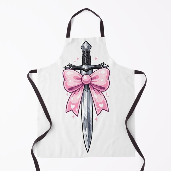 Item preview, Fantasy Sword With Cute Pink Bow designed and sold by Art by Debasish.