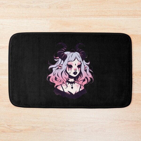Item preview, Lavender Pink Horned Maiden designed and sold by Emegan Print Art.