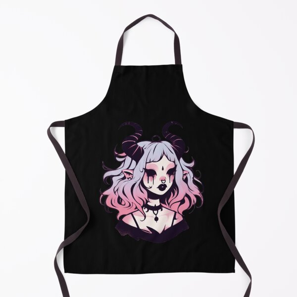 Item preview, Lavender Pink Horned Maiden designed and sold by Emegan Print Art.