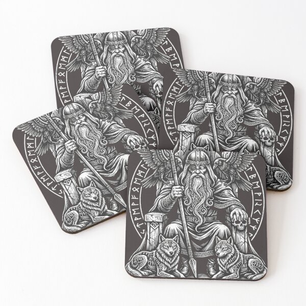 Item preview, viking,valhalla, Norse, mythology, Odin designed and sold by Hephaestus's Forge.