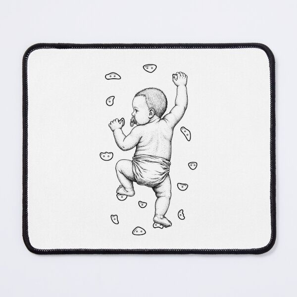 Item preview, Rock Climber Indoor Wall Climbing Baby Funny Climbers designed and sold by GrandeDuc.