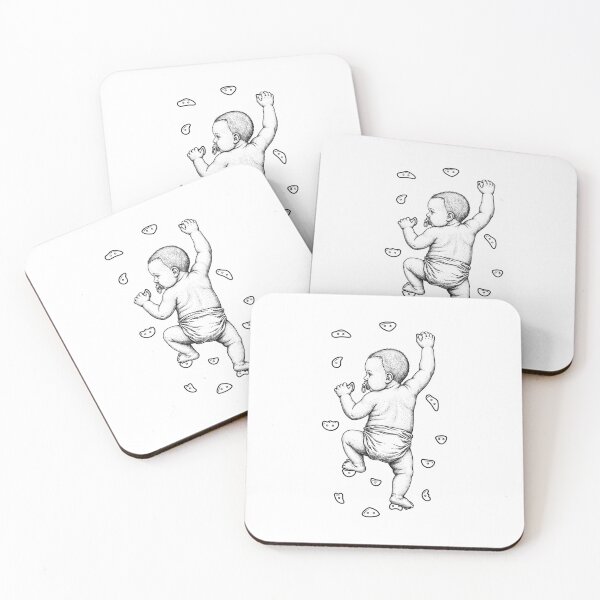 Item preview, Rock Climber Indoor Wall Climbing Baby Funny Climbers designed and sold by GrandeDuc.