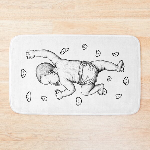 Item preview, Rock Climber Indoor Wall Climbing Baby Funny Climbers designed and sold by GrandeDuc.