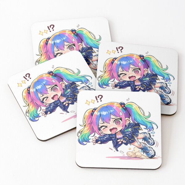 Item preview, Jisola Chibi Anime Girl – Éthos Kawaii Idol Character designed and sold by KIKABUM.