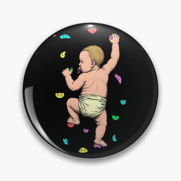 Artikelvorschau, Kletterwandklettern für Babys, lustige Kletterer entworfen und verkauft von GrandeDuc.