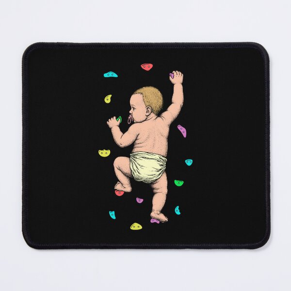 Item preview, Rock Climber Indoor Wall Climbing Baby Funny Climbers designed and sold by GrandeDuc.