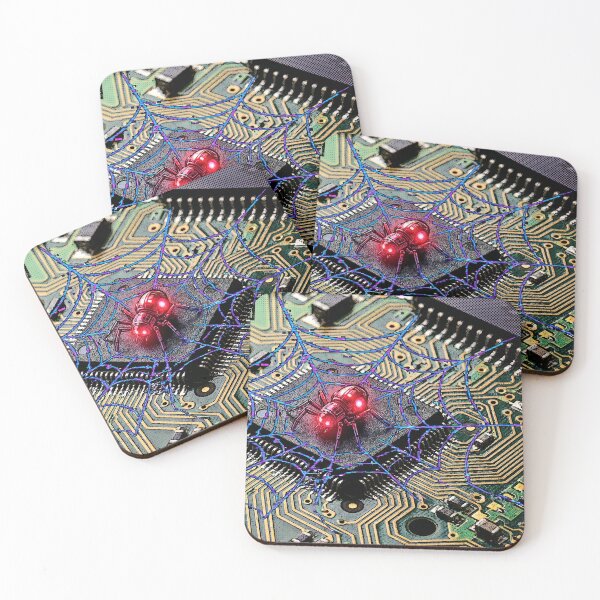 Item preview, Cyber Spider Breach on Circuit Board Core designed and sold by TheCalmEdit.