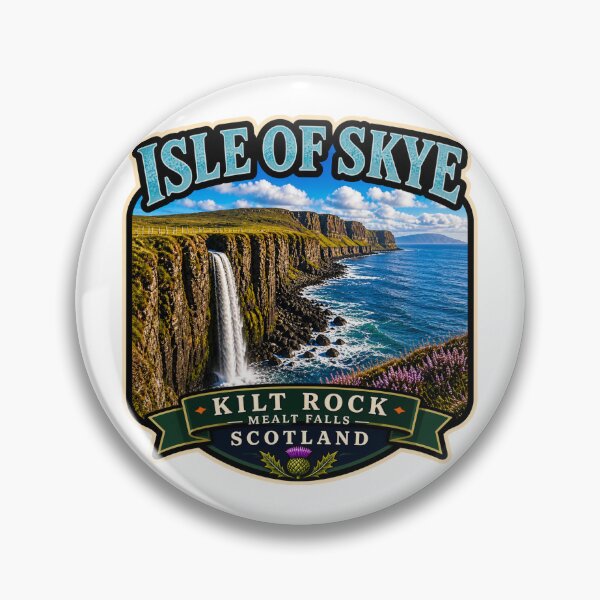 Item preview, Isle of Skye, Scotland - Kilt Rock, Mealt Falls designed and sold by Myra365Art.