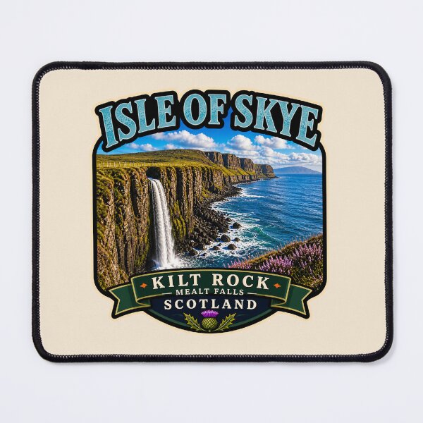 Item preview, Isle of Skye, Scotland - Kilt Rock, Mealt Falls designed and sold by Myra365Art.