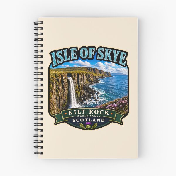 Item preview, Isle of Skye, Scotland - Kilt Rock, Mealt Falls designed and sold by Myra365Art.