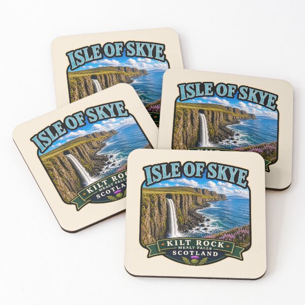 Item preview, Isle of Skye, Scotland - Kilt Rock, Mealt Falls designed and sold by Myra365Art.