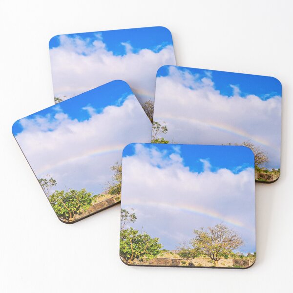 Item preview, After the Rain Rainbow Over the Countryside Sky designed and sold by MadeInNapTime.