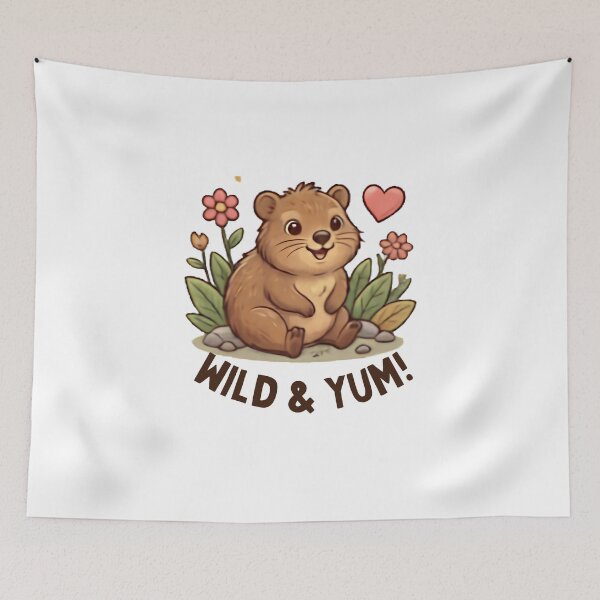 Item preview, wild & yum hyrax designed and sold by cloudzer0000.