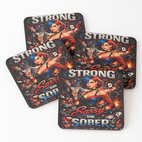 Item preview, Strong, Sassy, Sober designed and sold by Little Bugs Creations.