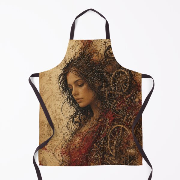 Item preview, Threads of Time – Steampunk Memory Portrait designed and sold by lbm68.