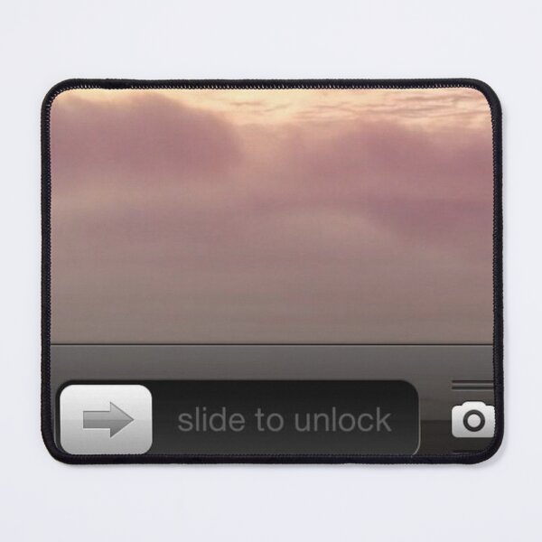 Item preview, “slide to unlock” old phone screensaver designed and sold by meuliasshop.