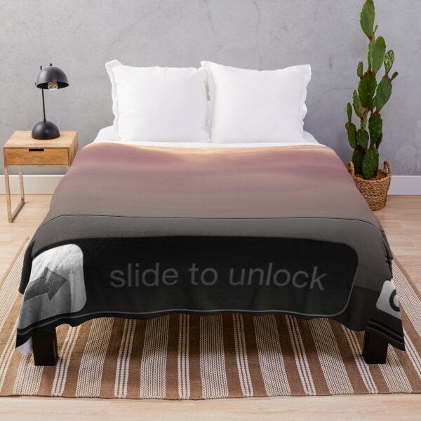 Item preview, “slide to unlock” old phone screensaver designed and sold by meuliasshop.