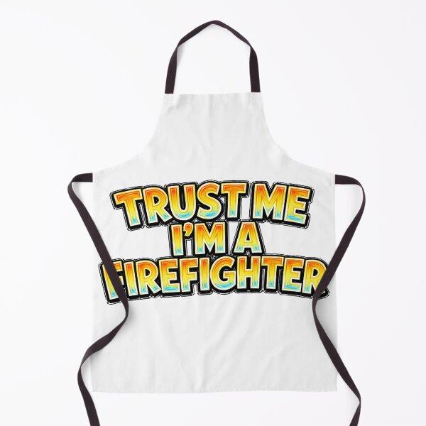 Item preview, TRUST ME I’M A FIREFIGHTER – hand drawn childlike typography designed and sold by Mac Sketches.