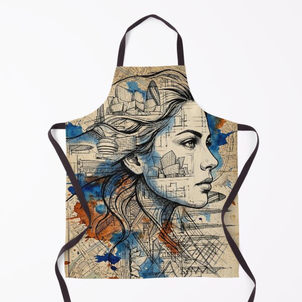 Item preview, Urban Blueprint – City Within Portrait designed and sold by lbm68.