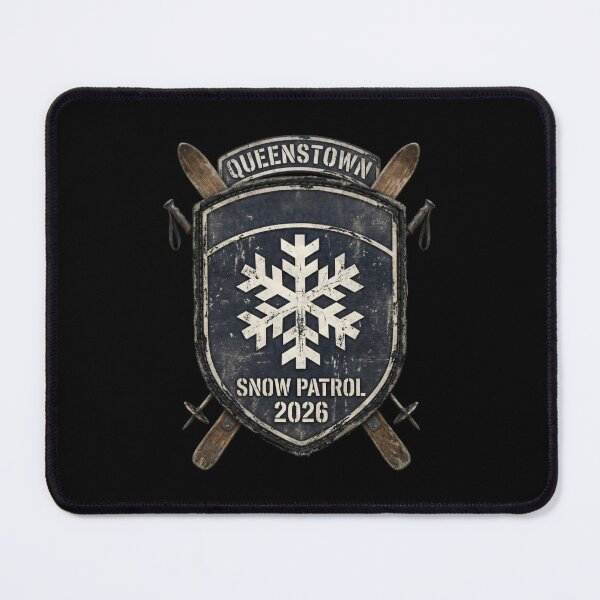 Item preview, Queenstown Snow Patrol Winter Sports Mountain Rescue designed and sold by SplashTastic.