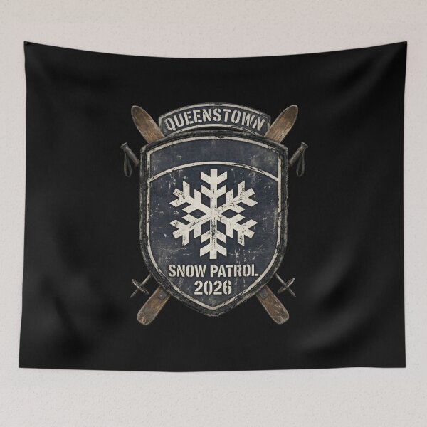 Item preview, Queenstown Snow Patrol Winter Sports Mountain Rescue designed and sold by SplashTastic.
