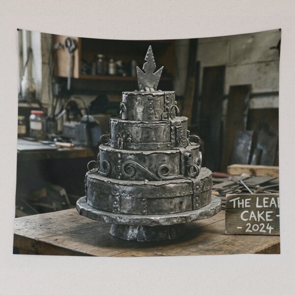 Item preview, Kitchen Display, Rogue, Unappetizing Lead Cake designed and sold by Uniqueartai.