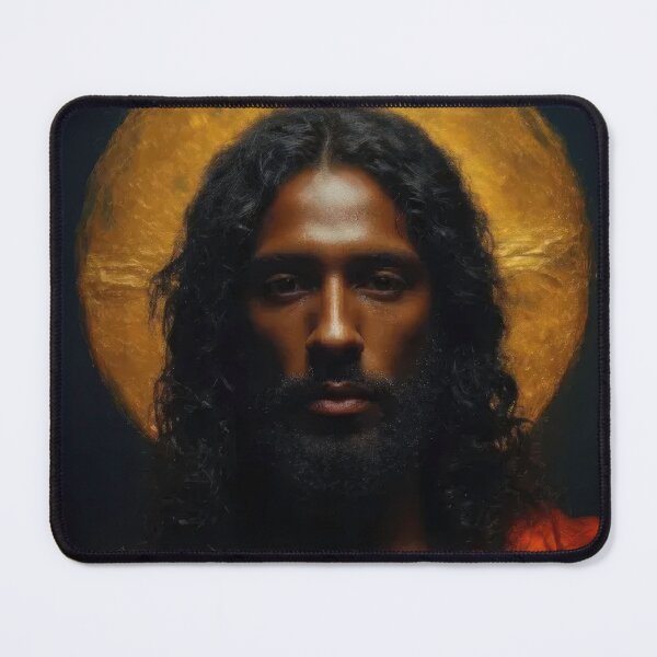 Item preview, Historically Accurate Portrait of Jesus Art Print designed and sold by Cerafus.