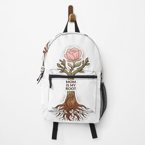 Item preview, Minimalist Mother Roots Tree Sticker – Mom Is My Root, Growth & Life Symbol designed and sold by Prism-Bubble.