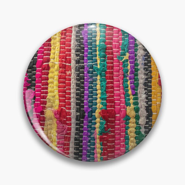 Item preview, Bright Colorful Striped Textile Pattern Design designed and sold by Peac7e.