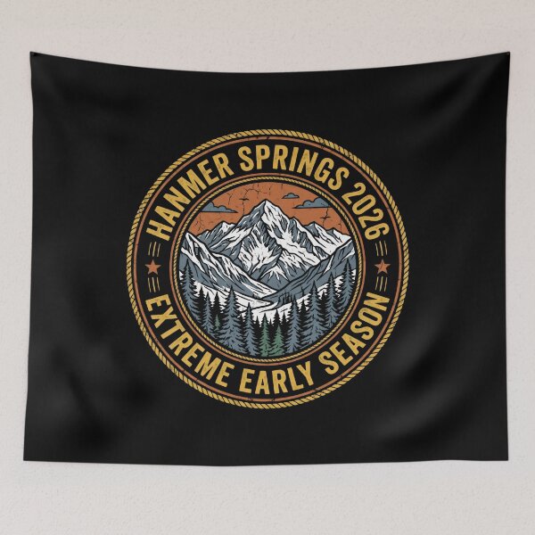 Item preview, Hanmer Springs Mountains Outdoor Adventure Nature Scenery designed and sold by SplashTastic.
