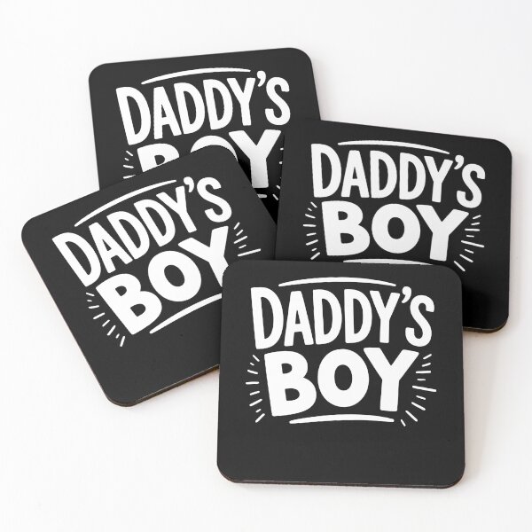 Item preview, Daddy's Boy Funny Gay Pride LGBTQ+ Quote designed and sold by Say It With Ink.