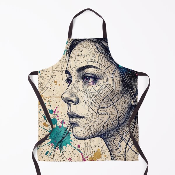 Item preview, Mapped Identity – Cosmic City Portrait designed and sold by lbm68.