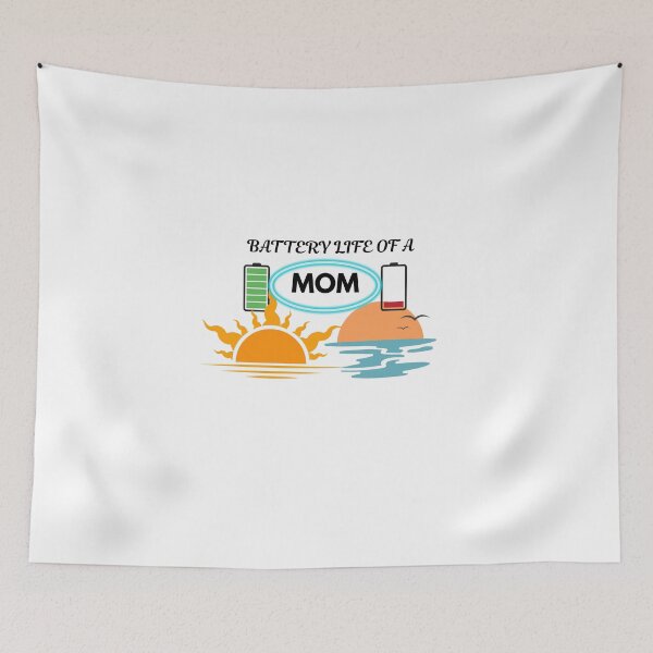 Item preview, Battery Life Of A Mom Funny Design , Tired Mom Life Humor ,Motherhood Energy Shirt, Mom Life Gift designed and sold by Palette _Vibes.