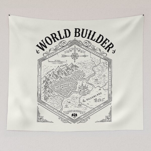 Item preview, Fantasy Cartography Map Tabletop Gaming World Building designed and sold by SplashTastic.
