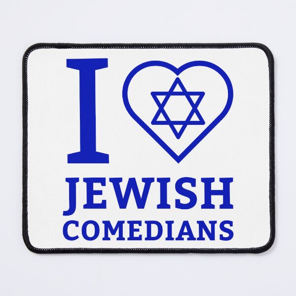 Item preview, I love Jewish comedians  designed and sold by Rachel the Artist .