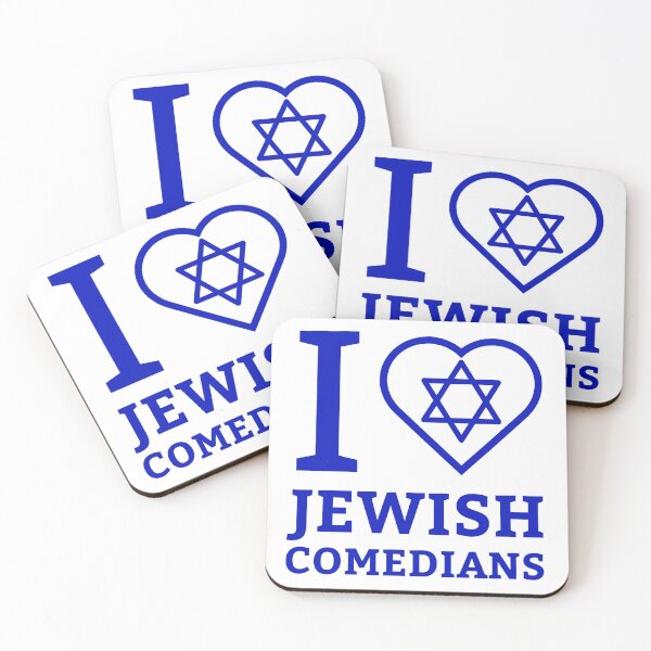 Item preview, I love Jewish comedians  designed and sold by Rachel the Artist .