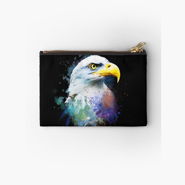 Item preview, Abstract Eagle Head Paint Splash Art designed and sold by StyleBloomes.