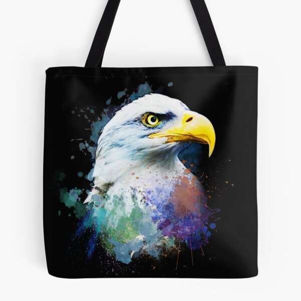 Item preview, Abstract Eagle Head Paint Splash Art designed and sold by StyleBloomes.