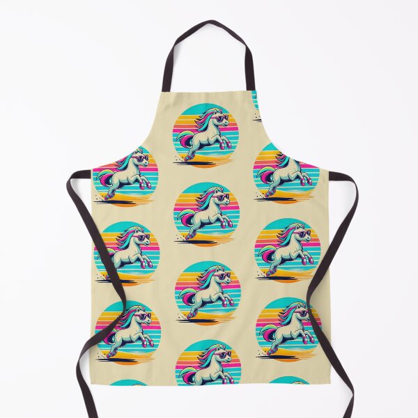 Item preview, Retro Pony – Colorful Sunset Design designed and sold by Dogandesighn.