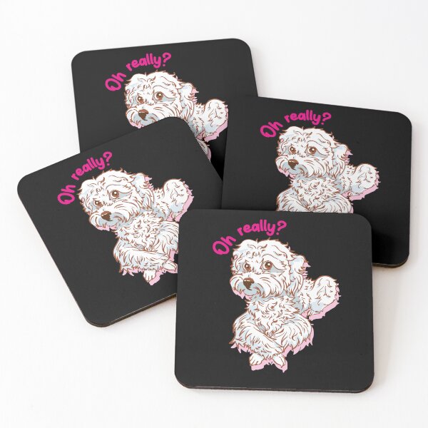 Item preview, Poodle Mandira Oh Really? designed and sold by Konopikyu.
