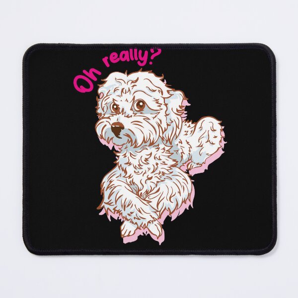 Item preview, Poodle Mandira Oh Really? designed and sold by Konopikyu.