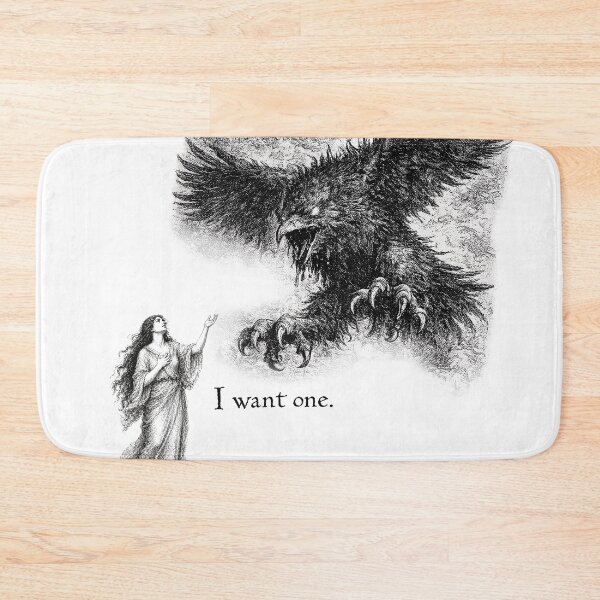 Item preview, I Want One: Death Bird - Black Text designed and sold by w1tchGrrl.