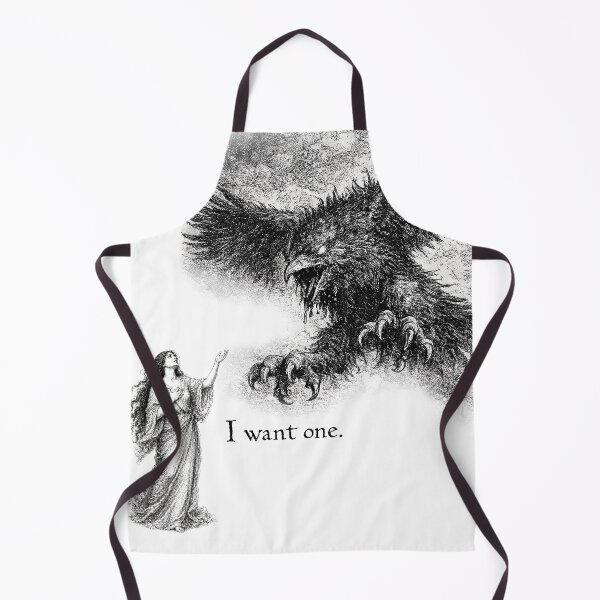 Item preview, I Want One: Death Bird - Black Text designed and sold by w1tchGrrl.